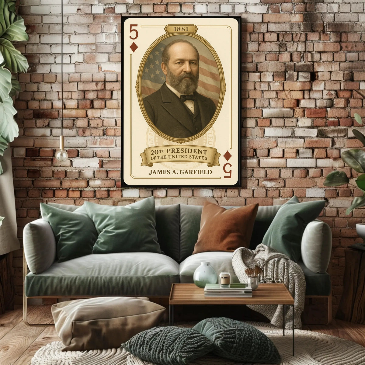 James Garfield Poster