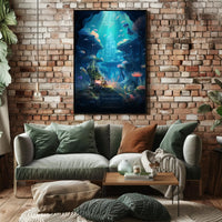 Enchanted Underwater Realm Poster