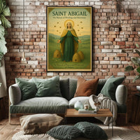 Saint Abigail The Patron of Healing and Harmony Poster PosterGoat