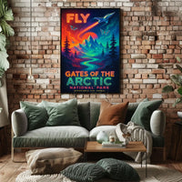 Gates of the Arctic Adventure National Park Poster