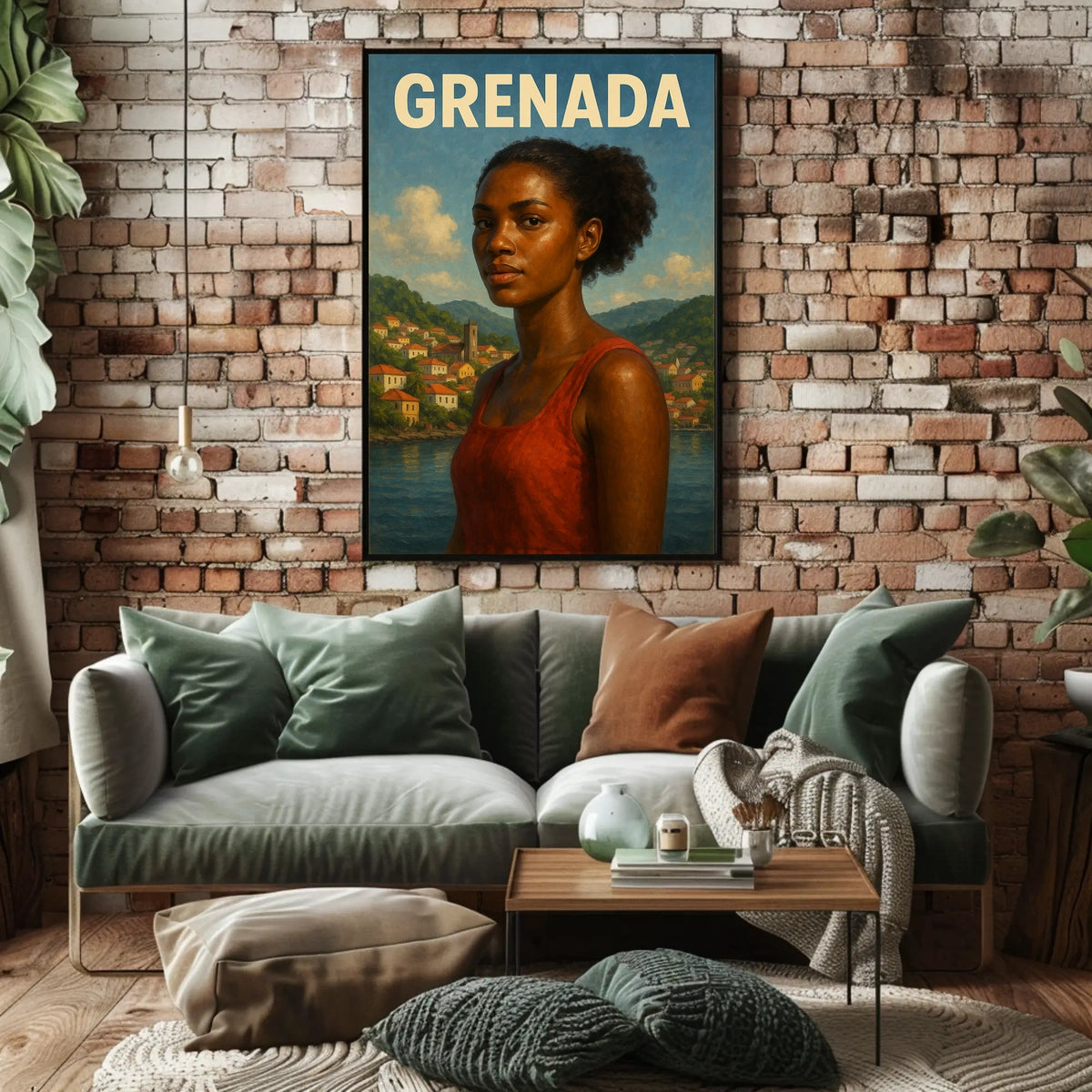 Grenada A Portrait of Culture Poster