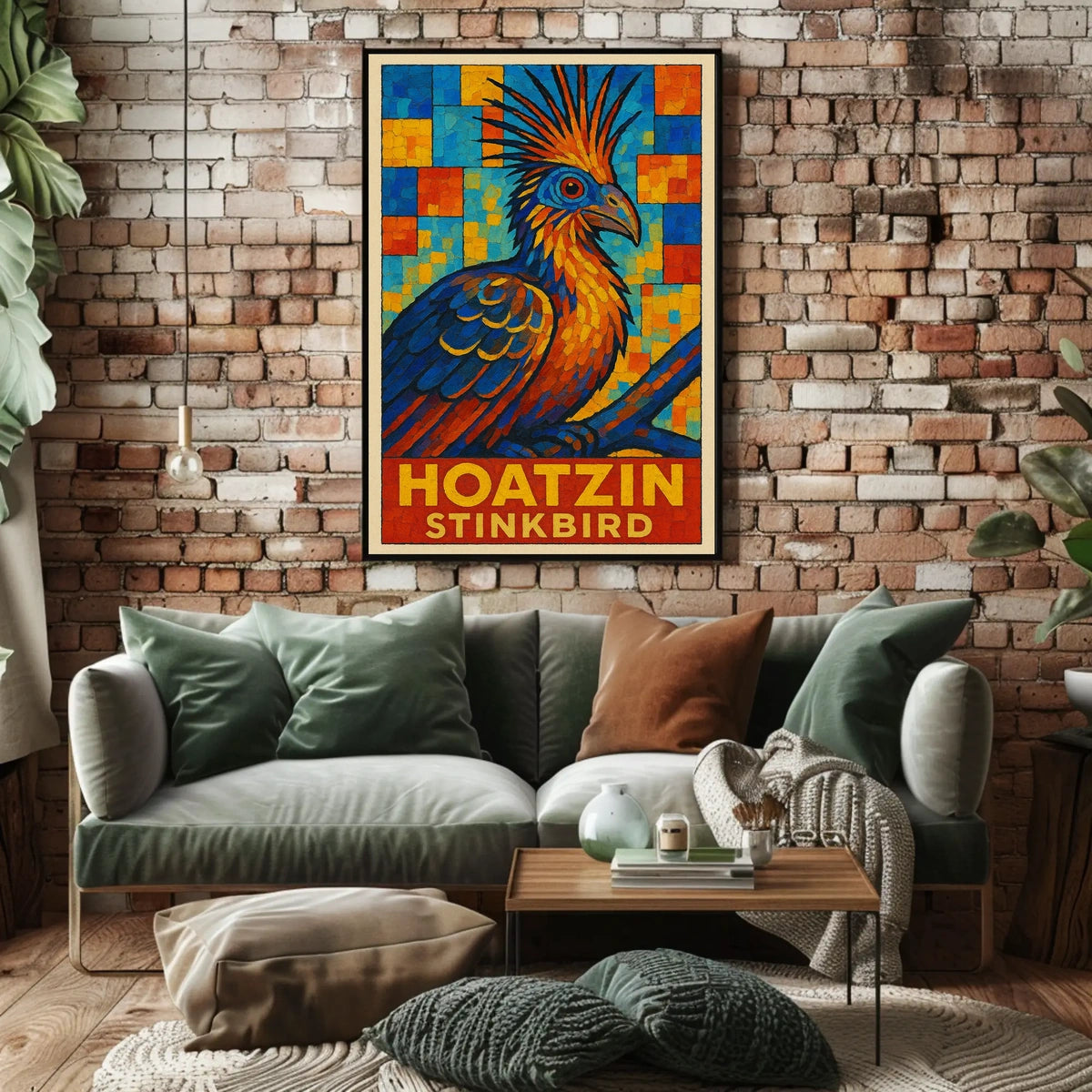Hoatzin Stinkbird Poster