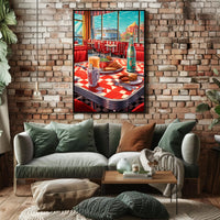 Retro Diner Delight Poster