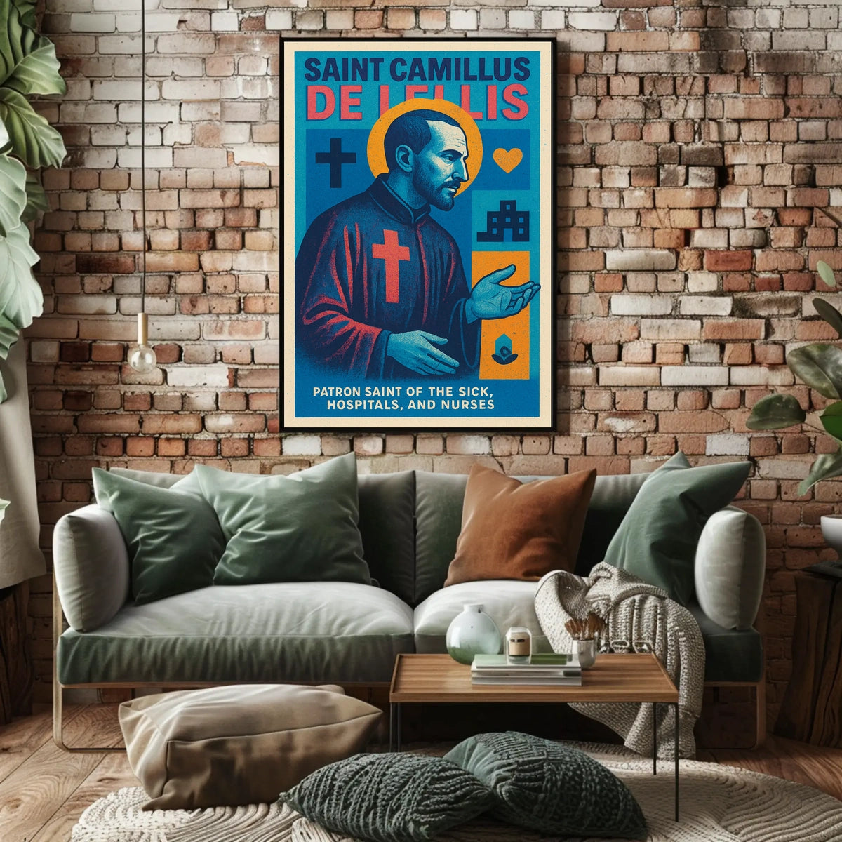 Saint Camillus De Lellis Poster
