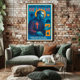 Saint Camillus De Lellis Poster