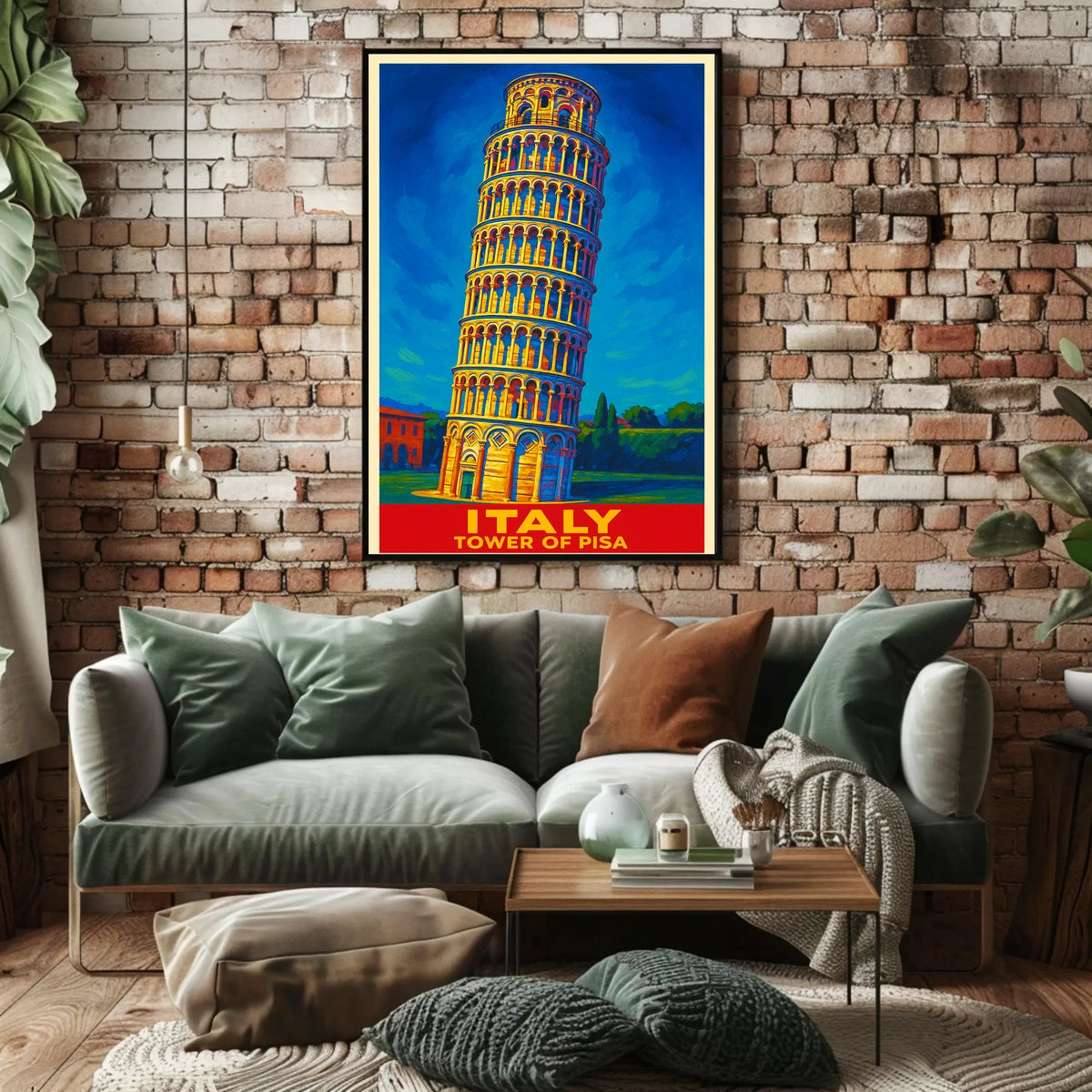 Italy Tower Of Pisa Poster