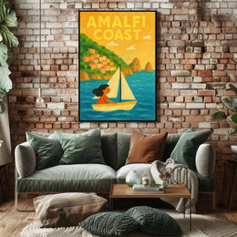 Amalfi Coast Adventure Poster