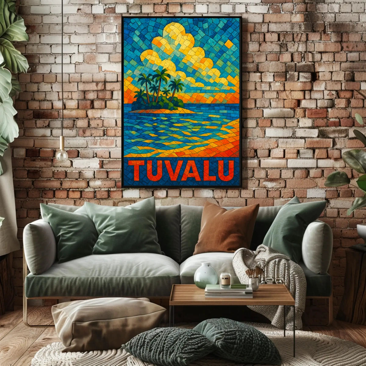 Tropical Paradise Of Tuvalu Poster