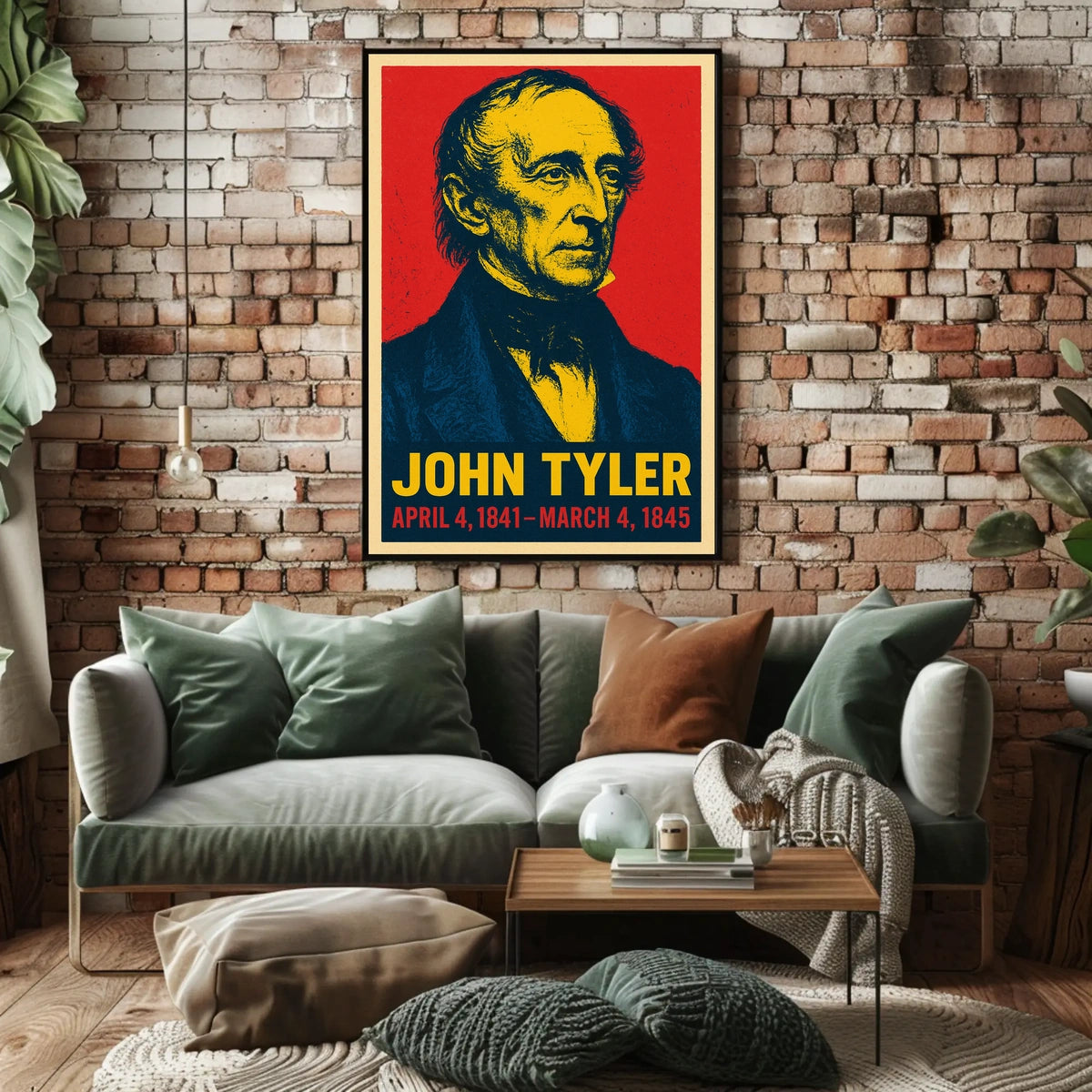 John Tyler Poster