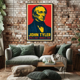 John Tyler Poster