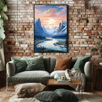 Gates of the Arctic Scenic National Park Poster