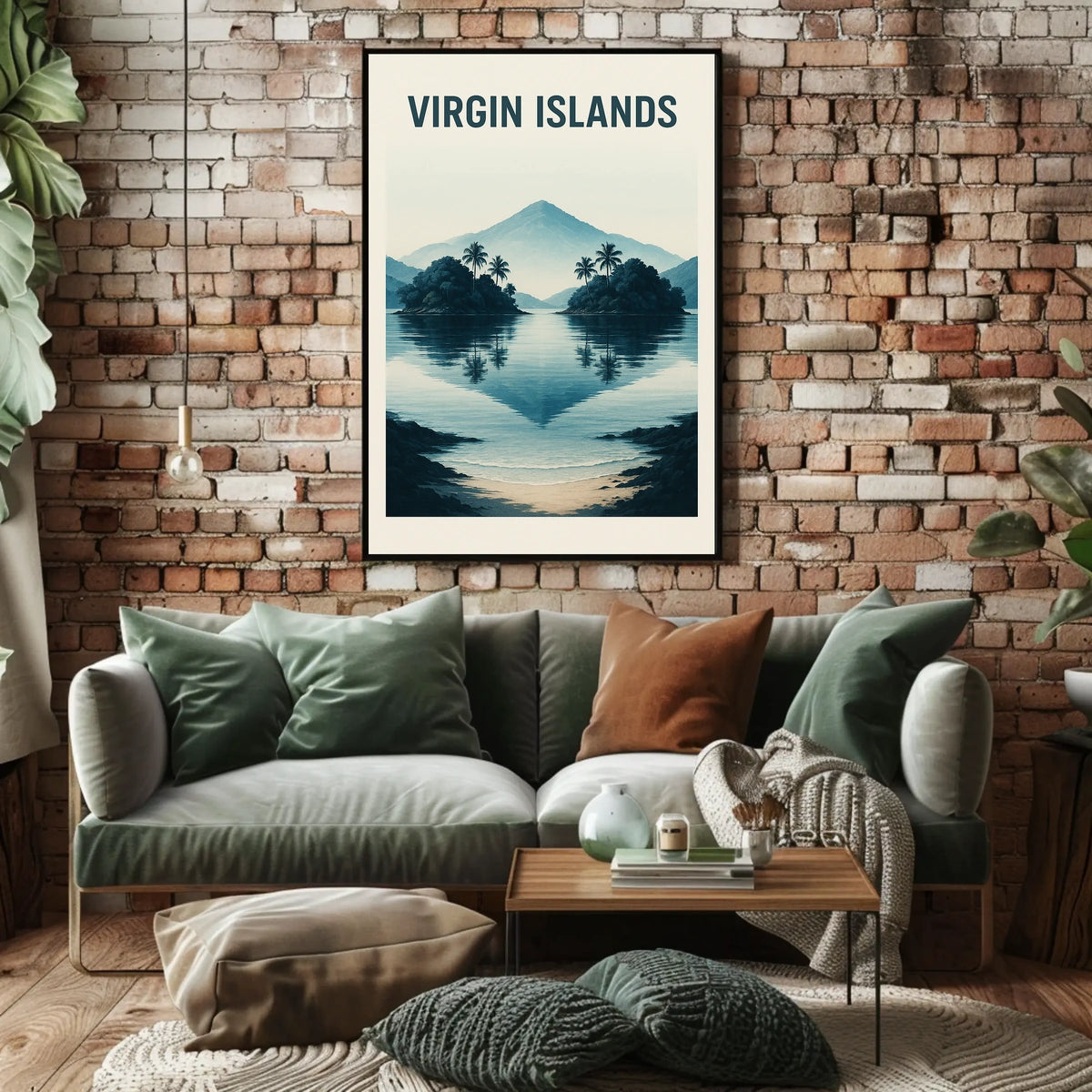 Tranquil Virgin Islands Poster