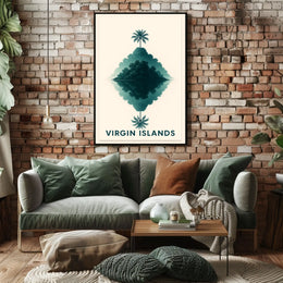 Virgin Islands Reflection Poster