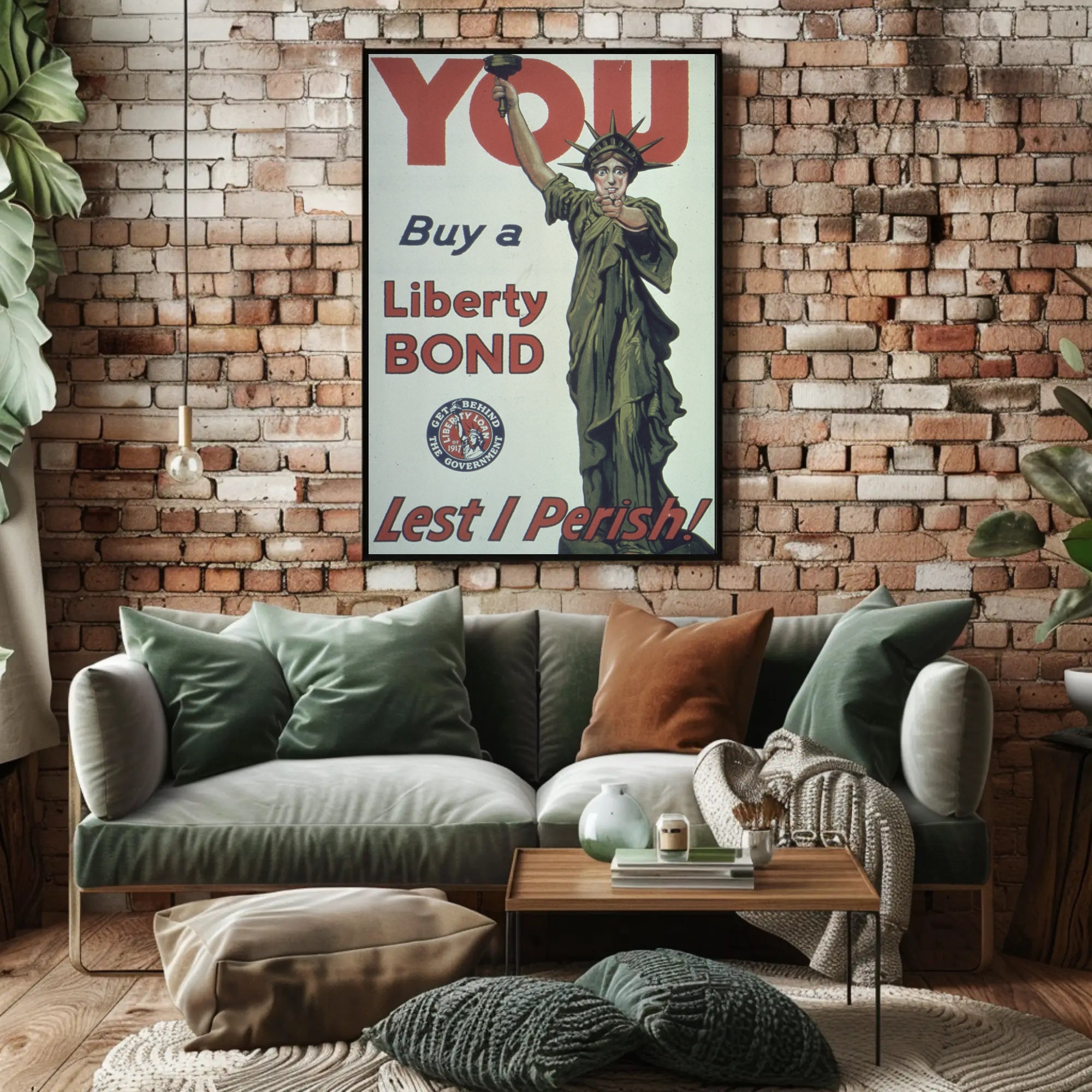 Buy Liberty Bonds Now! World War I Propaganda Poster