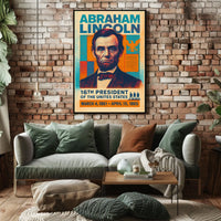 Abraham Lincoln 16Th President Poster