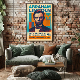 Abraham Lincoln 16Th President Poster