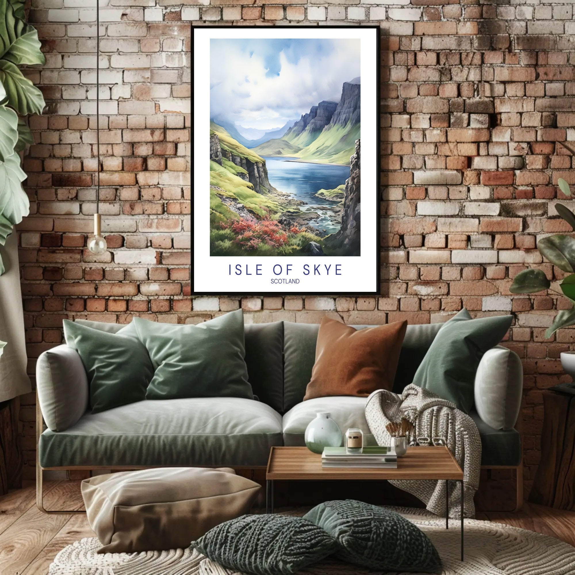 Isle of Skye Tranquility Travel Poster PosterGoat