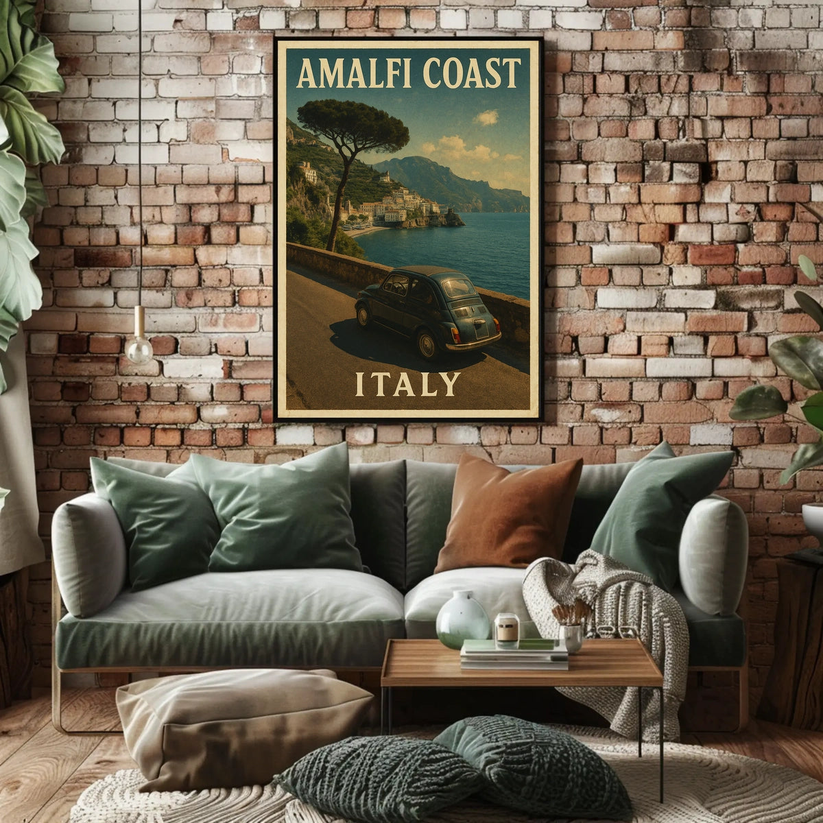 Amalfi Coast Italy Poster