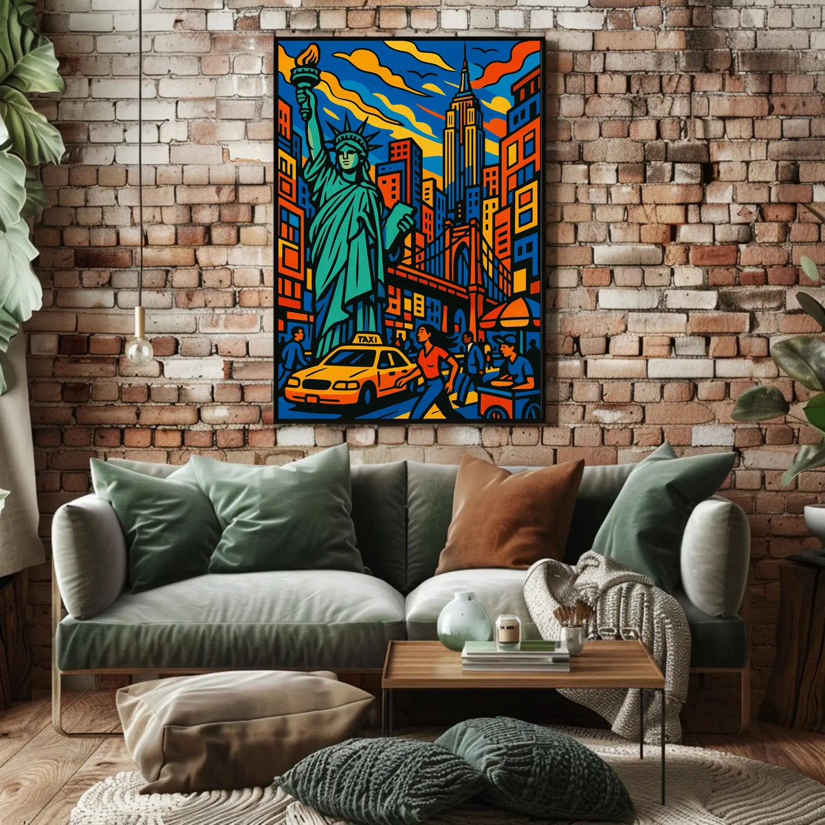 Vibrant New York City Poster