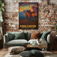 Kings Canyon National Park Poster