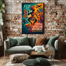 Fly to the Central African Republic Poster