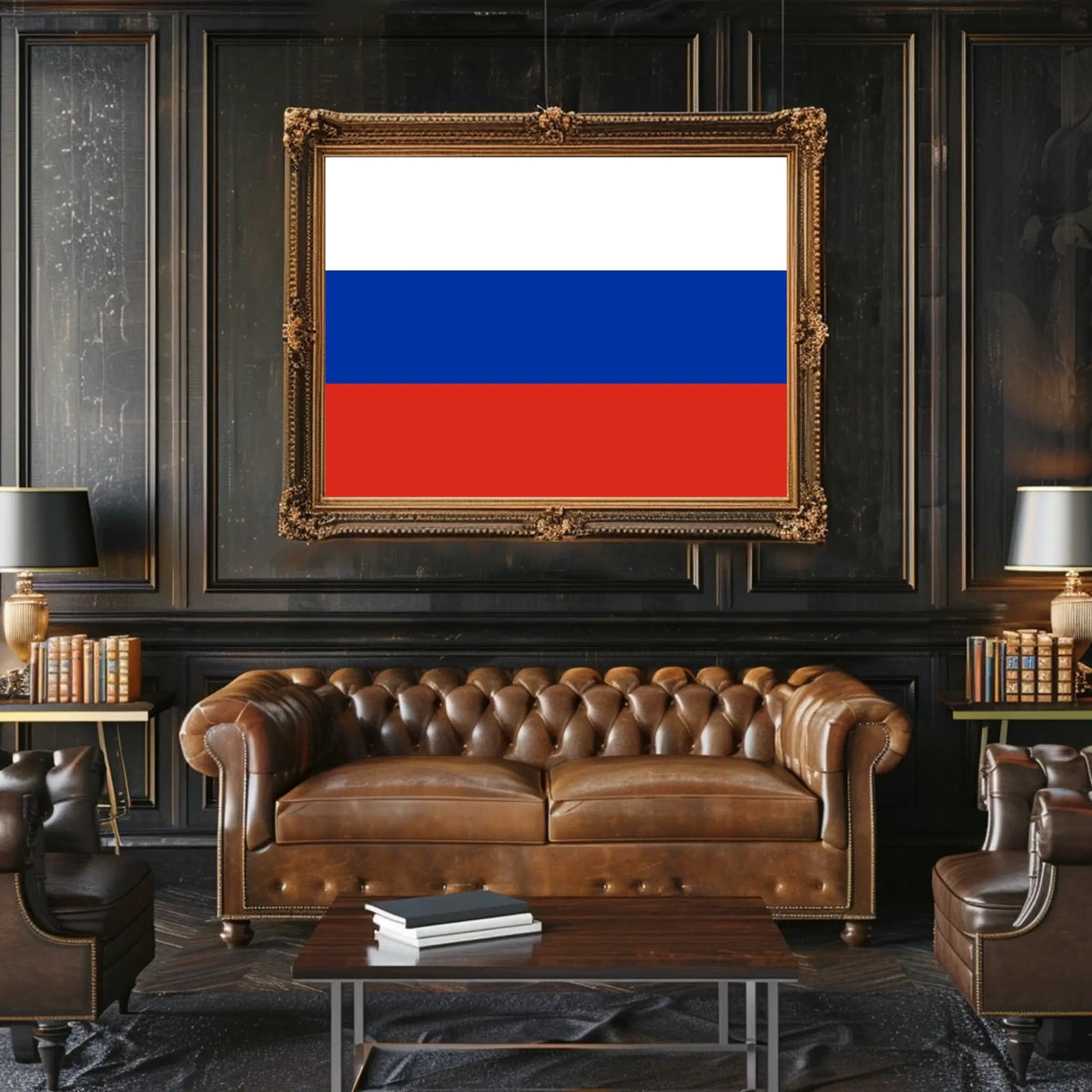Russian Federation Flag Poster