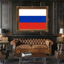 Russian Federation Flag Poster