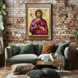 Iconic Religious Figure Poster