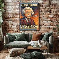 Albert Einstein Theory Of Relativity Poster
