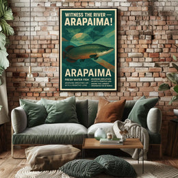 Witness The River Arapaima Poster