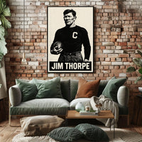 Jim Thorpe Sports Legend Poster