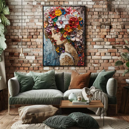 Abstract Modern Art Expressionism Poster