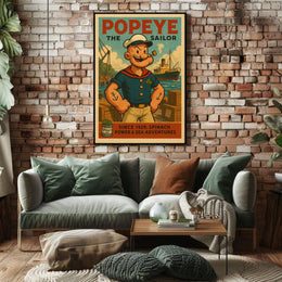 Popeye 1929 Art Poster POP-204