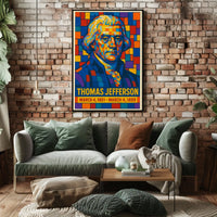 Thomas Jefferson 3rd President Poster