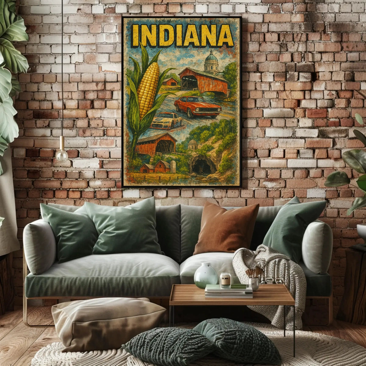 Indiana Heritage Poster