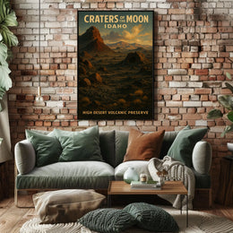 Craters Of The Moon Idaho Poster
