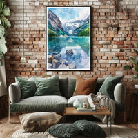 Albertas Majestic Landscape Poster