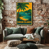 Virgin Islands Paradise Poster