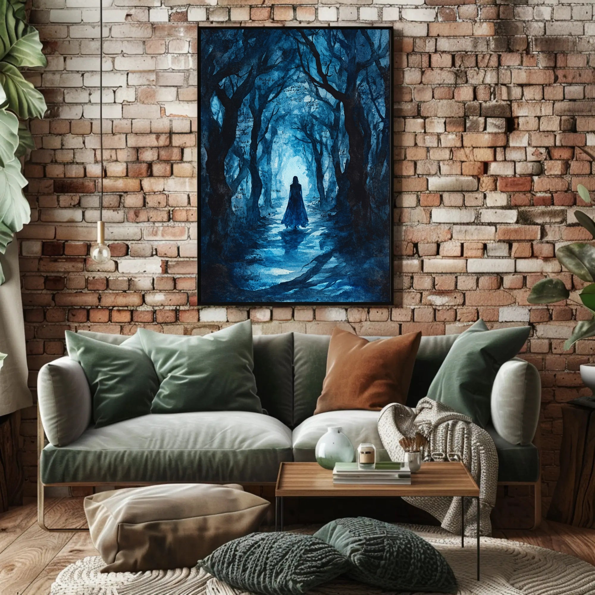 Enchanted Forest Pathway Poster