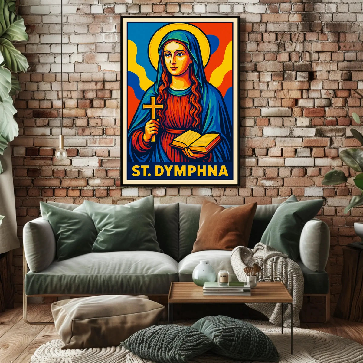 St. Dymphna Poster