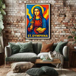 St. Dymphna Poster