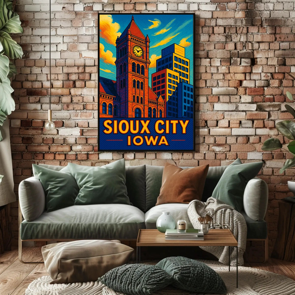 Sioux City, Iowa Poster