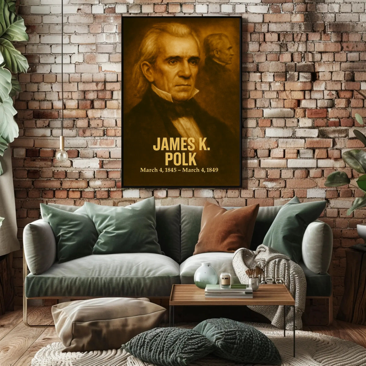 James K. Polk Poster