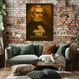 James K. Polk Poster