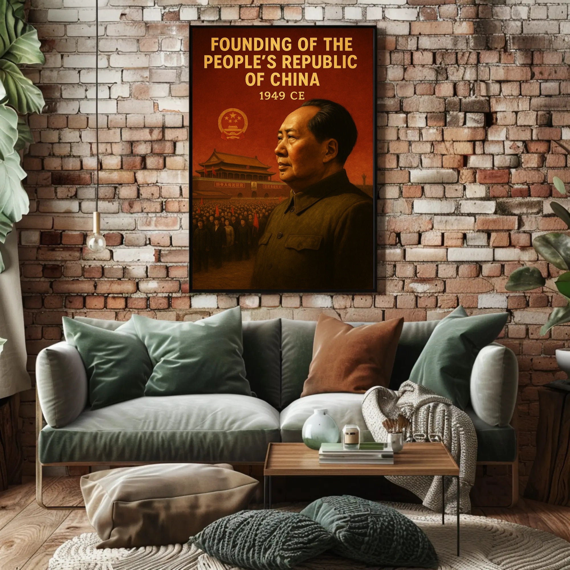 Founding of the People's Republic of China - 1949 Poster PosterGoat