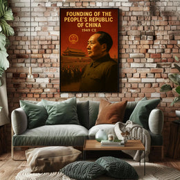 Founding of the People's Republic of China - 1949 Poster PosterGoat