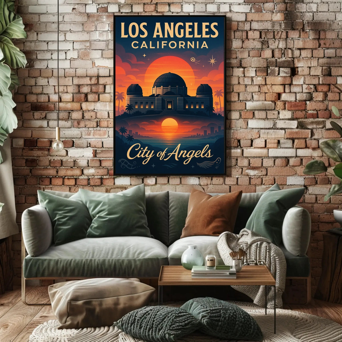 City of Angels Los Angeles Poster