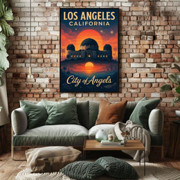 City of Angels Los Angeles Poster