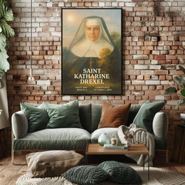 Saint Katharine Drexel Poster