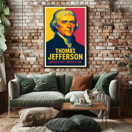 Thomas Jefferson 3rd President Poster